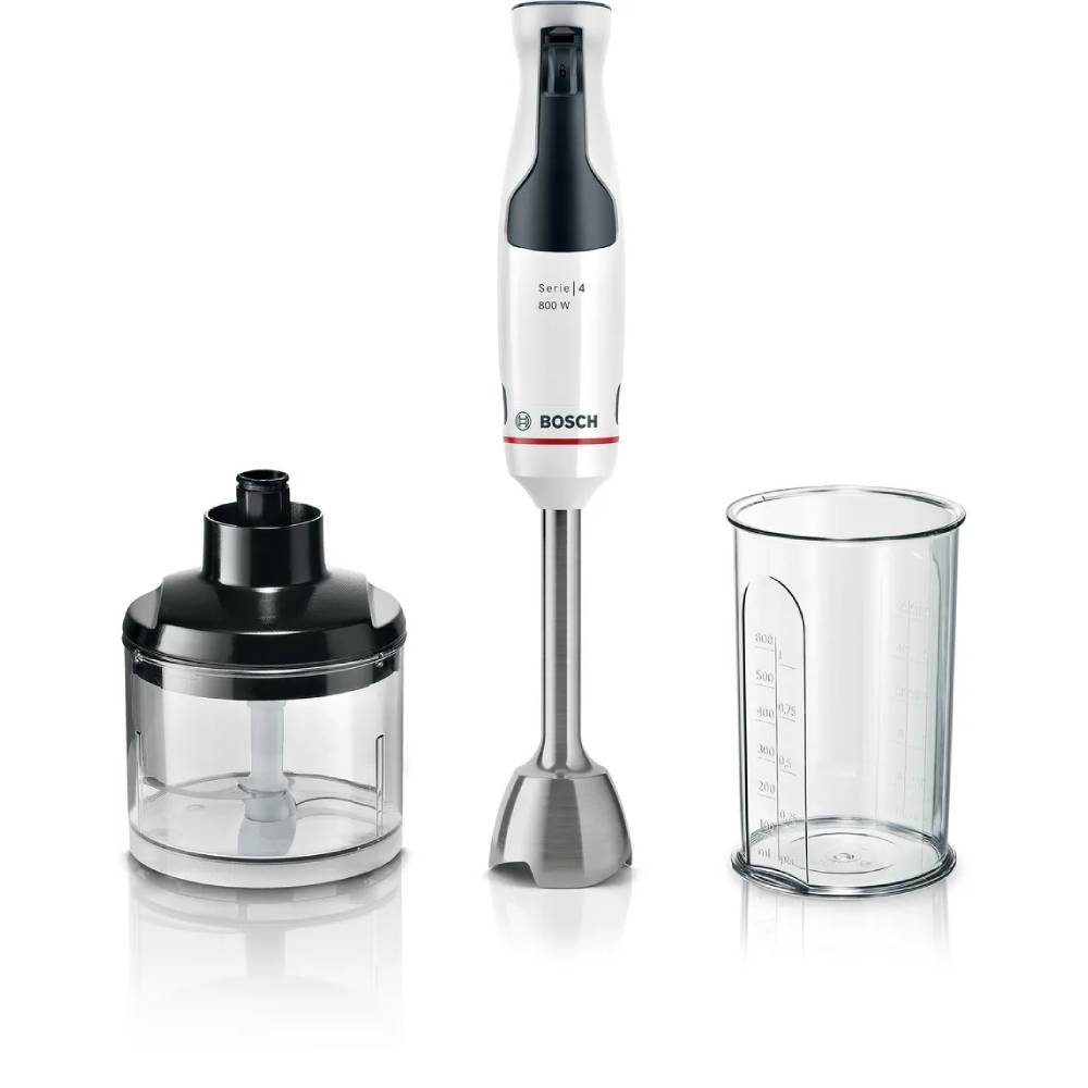 Bosch Hand blender 800 Watt 600 ml White MSM4W420. Bosch Hand blender 800 Watt 600 ml White MSM4W420.